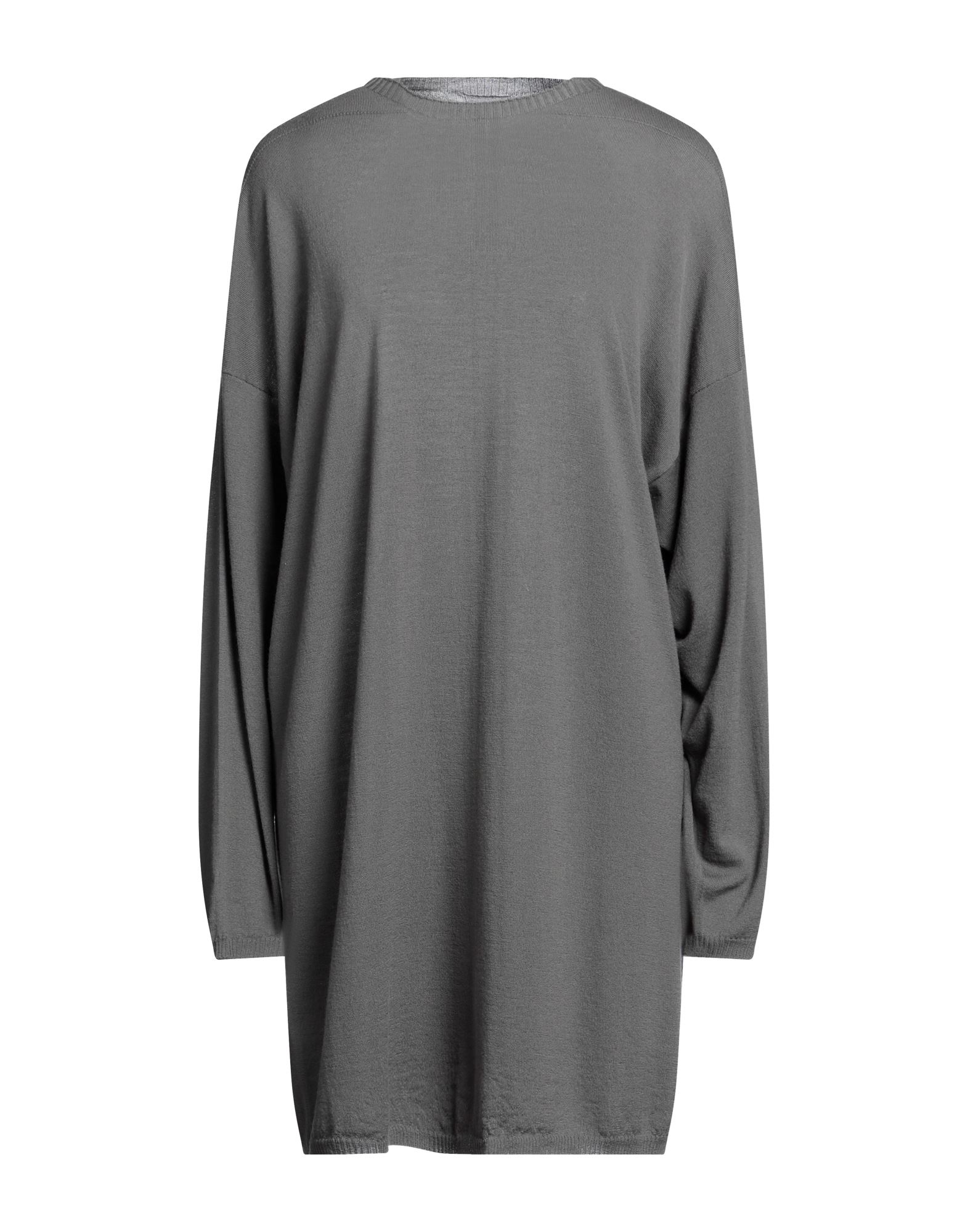 Rick Owens Short Dresses In Dove Grey