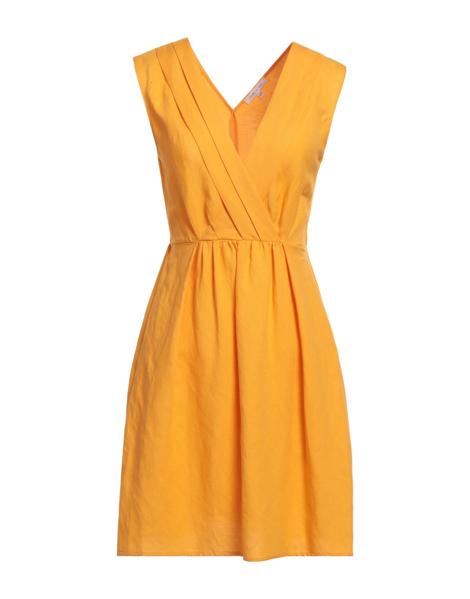Patrizia Pepe Short Dresses In Orange