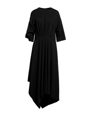 Jucca Woman Midi Dress Black Size Xs Cotton