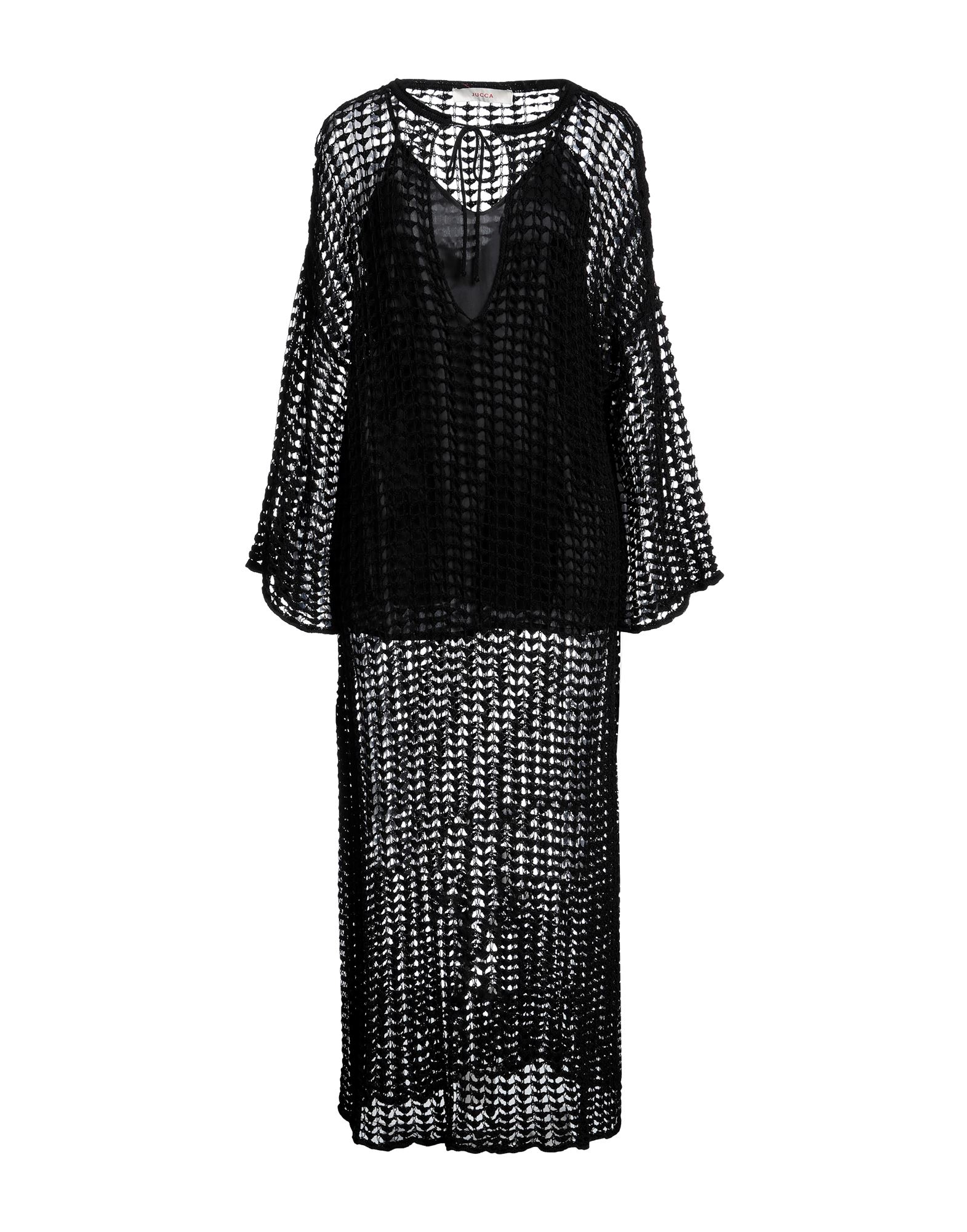 Jucca Long Dresses In Black