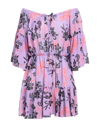F**k Project Woman Mini Dress Lilac Size S Polyester In Purple