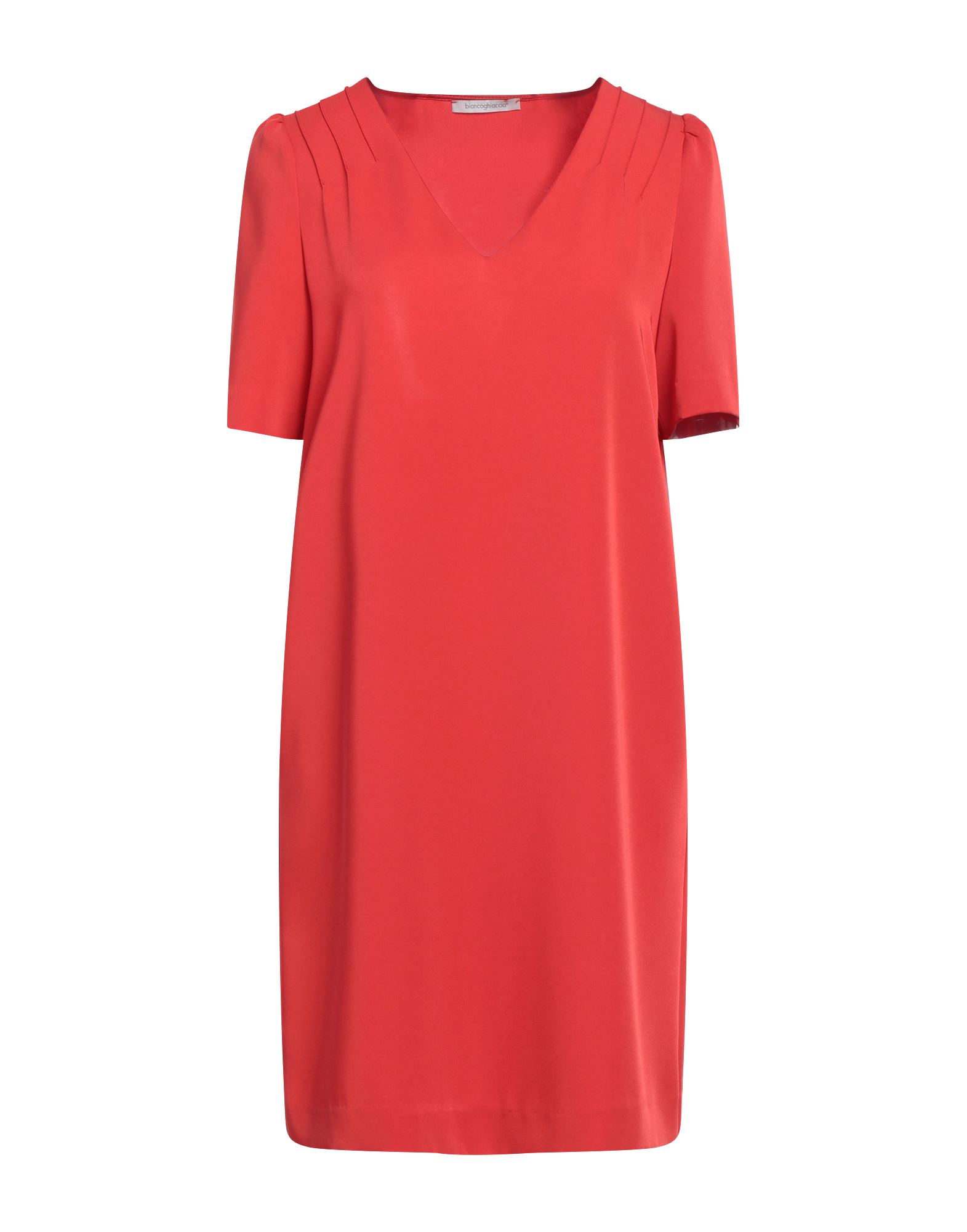 Biancoghiaccio Midi Dresses In Red