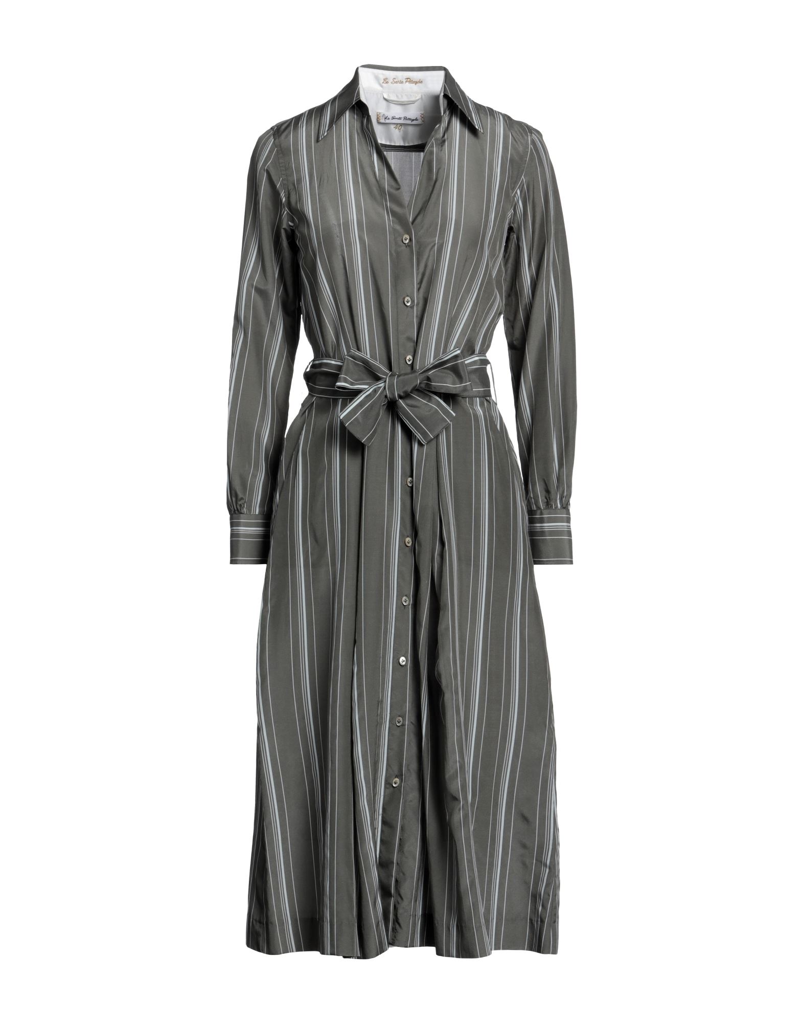 Le Sarte Pettegole Midi Dresses In Grey