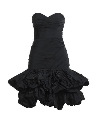 Balmain Woman Short Dress Black Size 6 Polyester