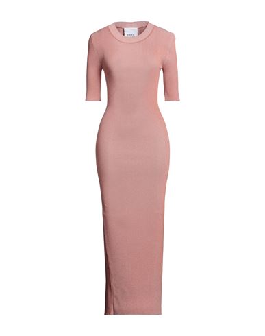 Erika Cavallini Woman Maxi Dress Pastel Pink Size M Viscose, Polyamide