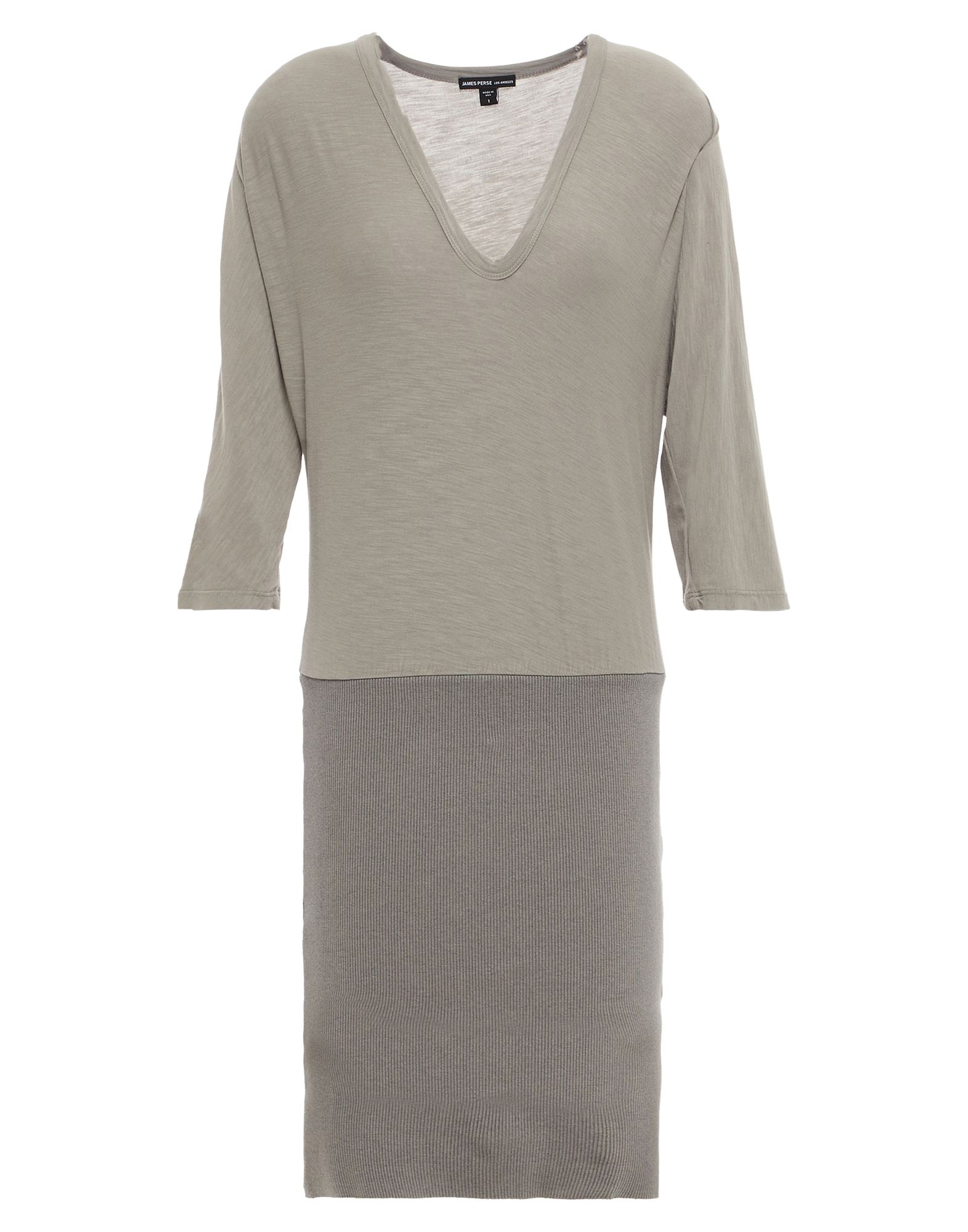 James Perse Midi Dresses In Grey