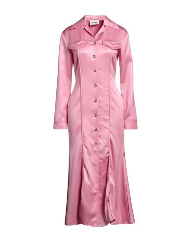 Nanushka Woman Maxi Dress Pink Size Xs Triacetate, Polyester