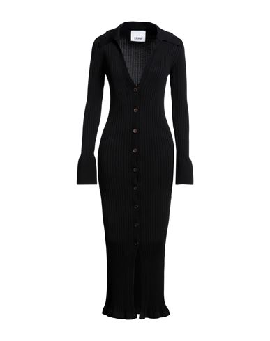 Erika Cavallini Woman Midi Dress Black Size Xs Viscose, Polyamide