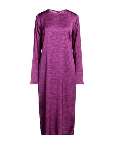 The Andamane Woman Midi Dress Light Purple Size Xs Viscose, Elastane