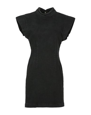 Isabel Marant Woman Midi Dress Black Size 6 Cotton, Elastane