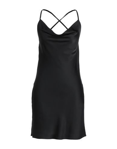Fly Girl Woman Mini Dress Black Size Xs Polyester, Elastane