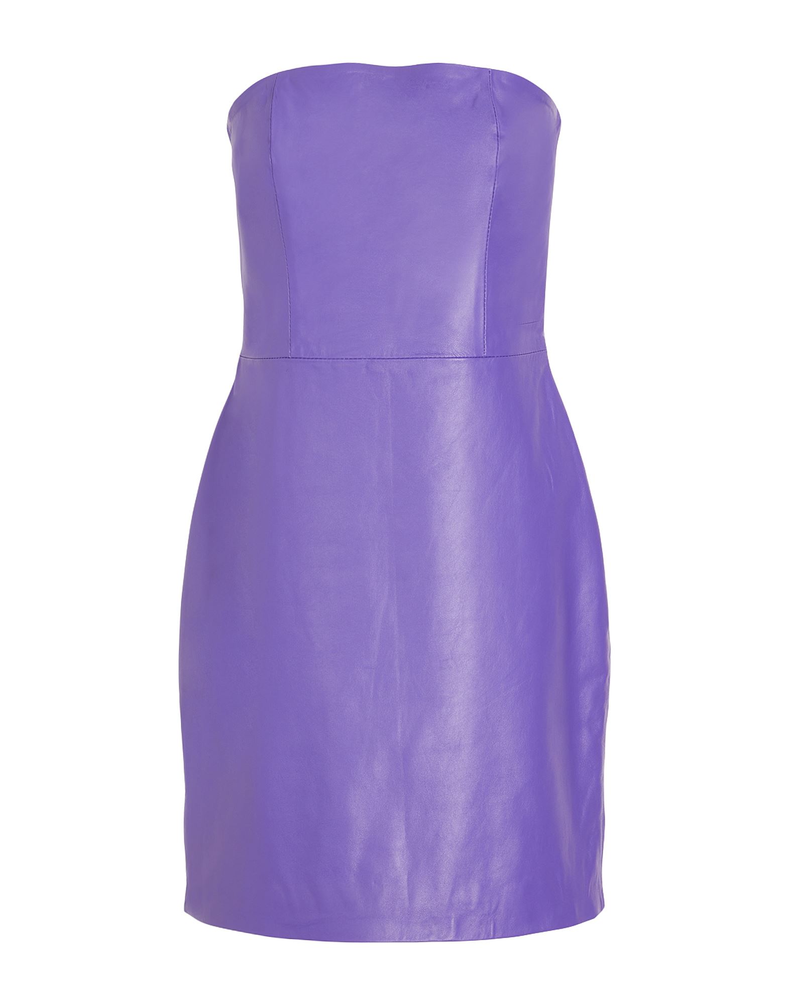 8 By Yoox Short Dresses In Purple
