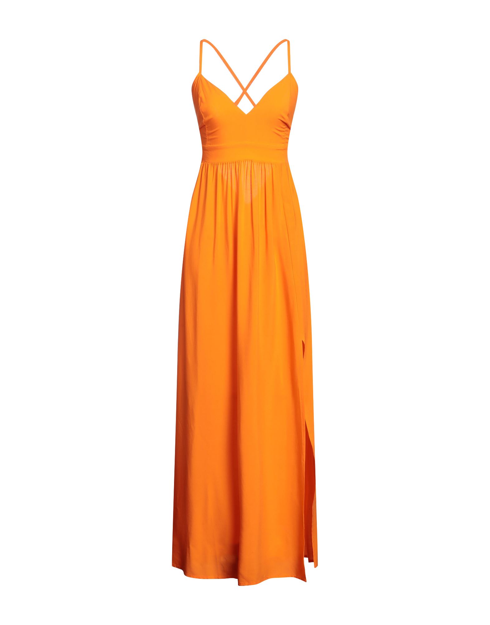 Think Midi Dresses In Orange
