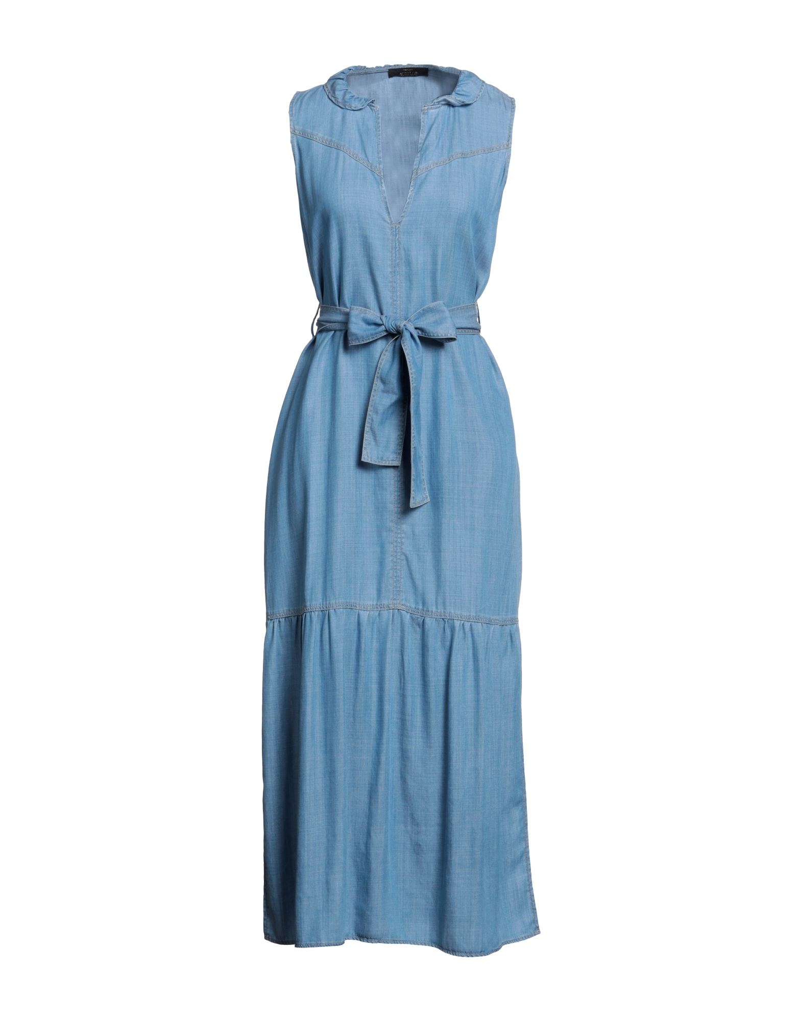 Actitude By Twinset Midi Dresses In Blue
