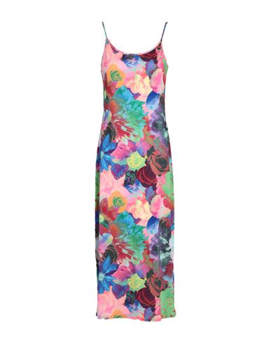 Vestido midi Mujer Verde XS Mujer