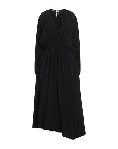 Rochas Woman Maxi Dress Black Size 4 Acetate, Viscose