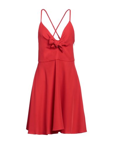Fly Girl Woman Midi Dress Red Size Xl Rayon
