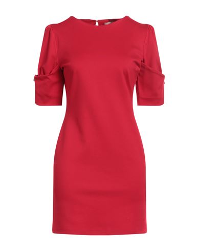 No-nà Woman Mini Dress Red Size S Viscose, Nylon, Elastane
