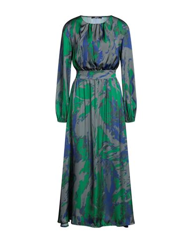 Siste's Woman Maxi Dress Green Size S Polyester