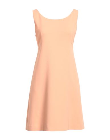 Moschino Woman Mini Dress Apricot Size 10 Viscose, Elastane In Orange