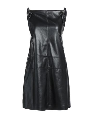 Nanushka Woman Mini Dress Black Size L Polyester, Polyurethane