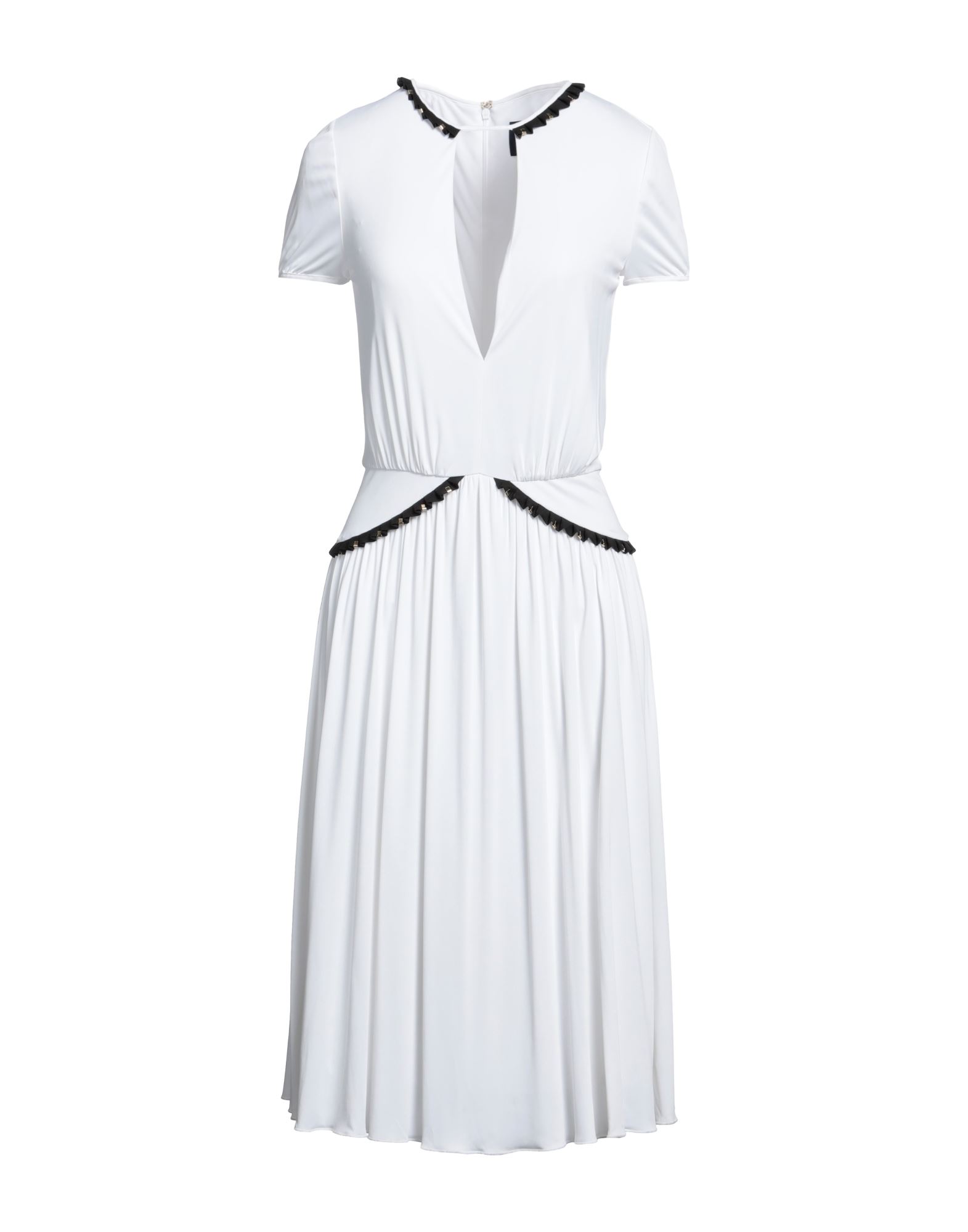 Cavalli Class Midi Dresses In White