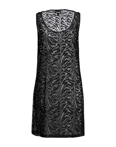 Just Cavalli Woman Mini Dress Black Size 4 Viscose, Polyacrylic