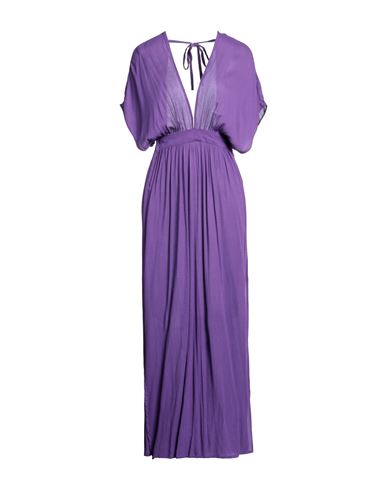 Na-kd Woman Long Dress Purple Size 4 Viscose