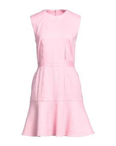 Moschino Woman Mini Dress Pink Size 6 Lyocell, Linen, Cotton, Elastane