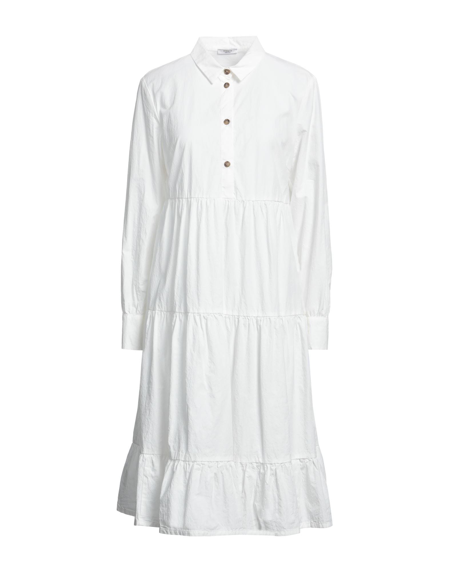 Peserico Midi Dresses In White