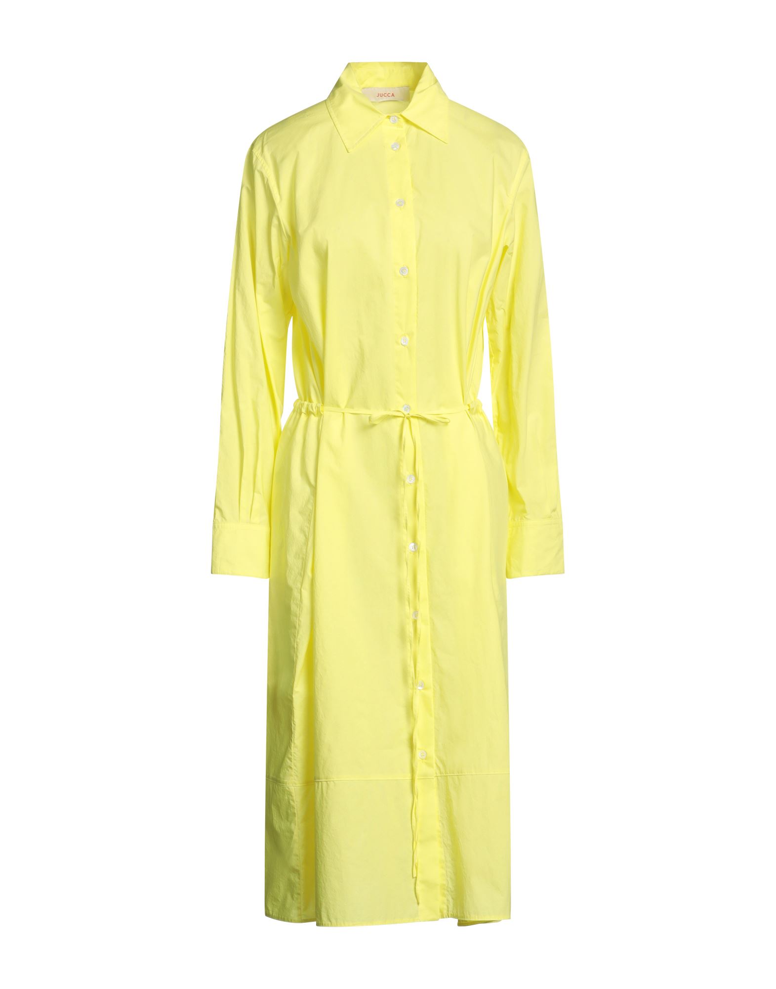 Jucca Midi Dresses In Yellow