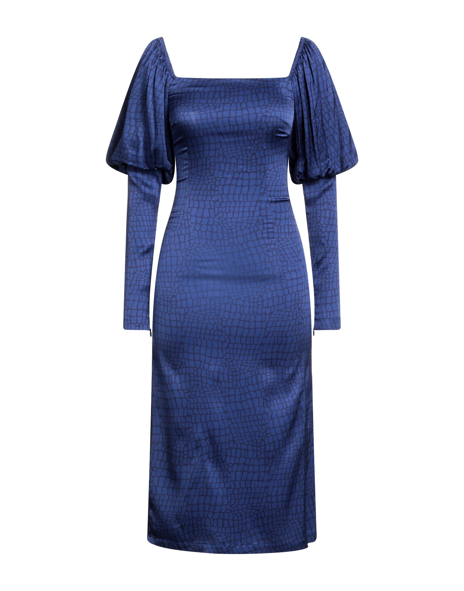 The Andamane Midi Dresses In Blue