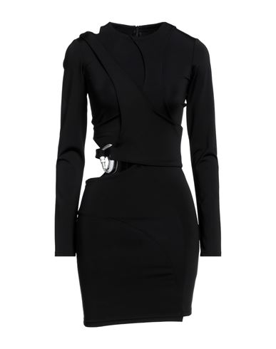 Heliot Emil Woman Short Dress Black Size L Polyamide, Elastane