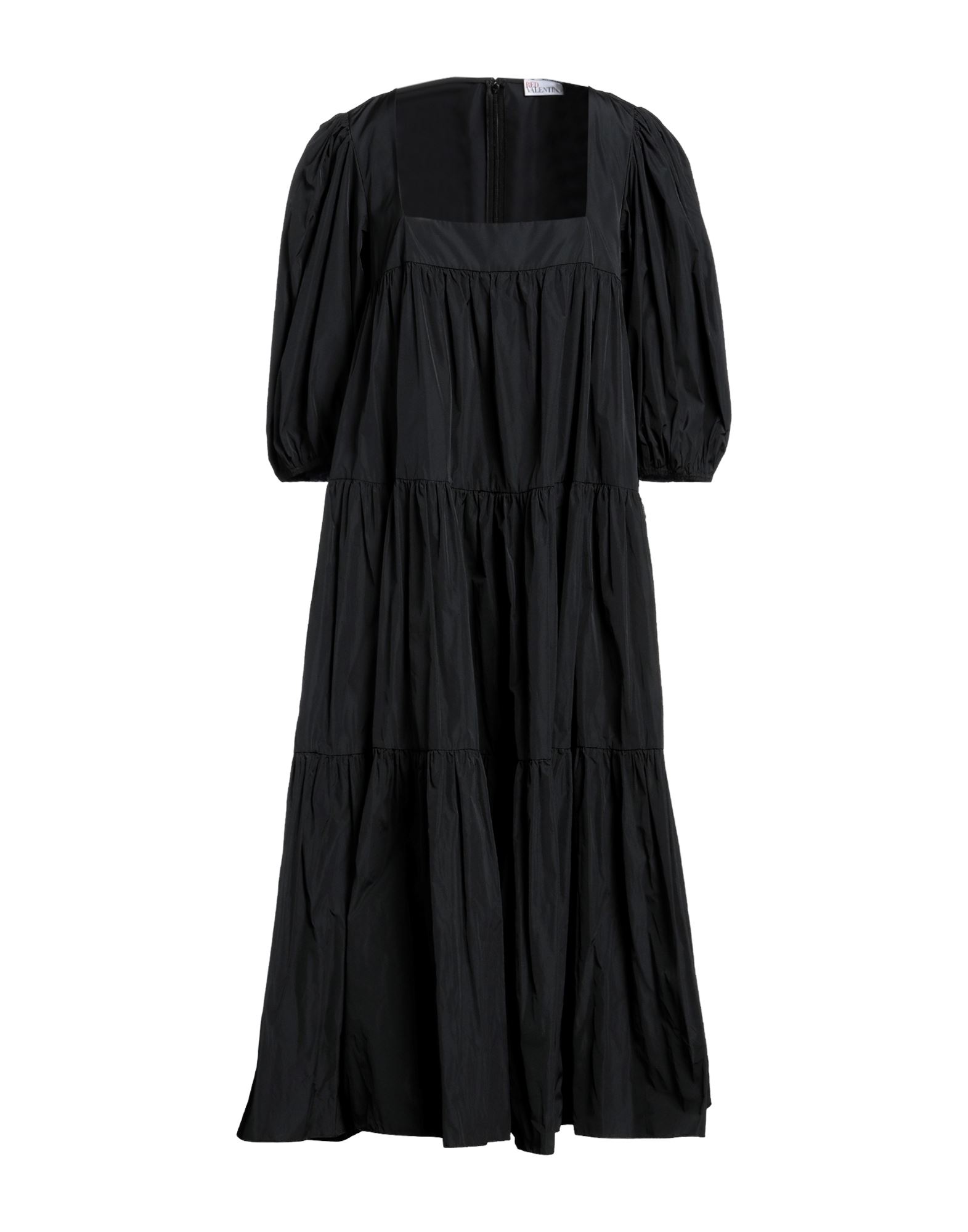 Red Valentino Long Dresses In Black