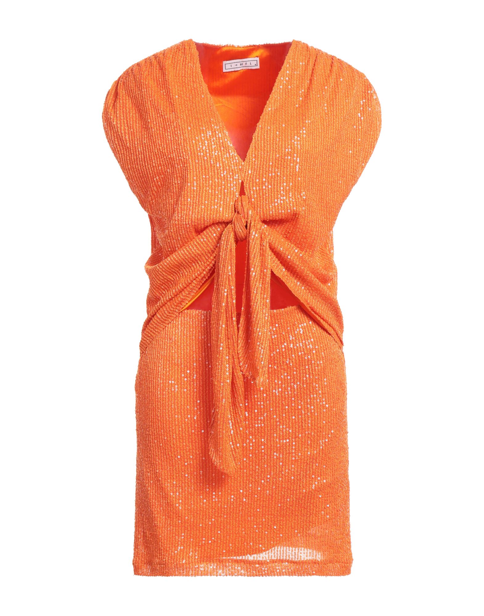 In The Mood For Love Short Dresses In Orange