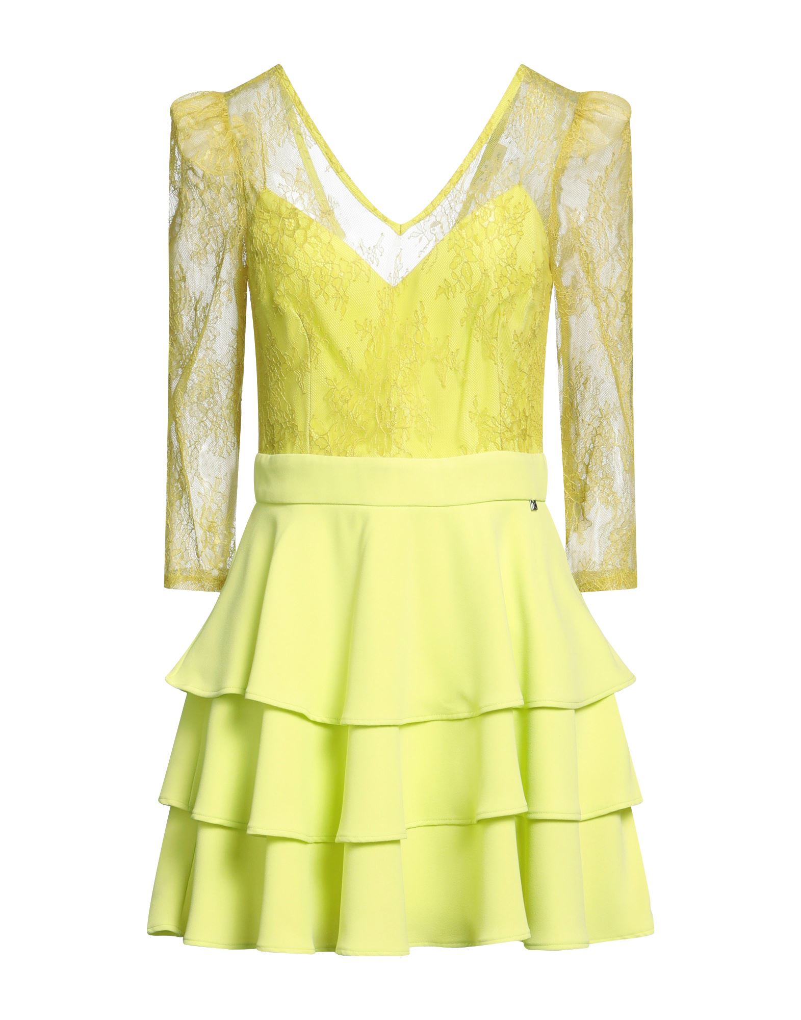 Kocca Short Dresses In Acid Green