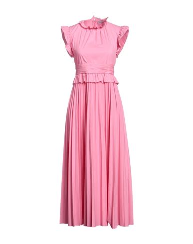 ワンピース RED VALENTINO Woman Dress Pink 2R3VAGN56PM B52 Red Valentino Woman Long Dress Pink Size 2 Cotton, Polyester