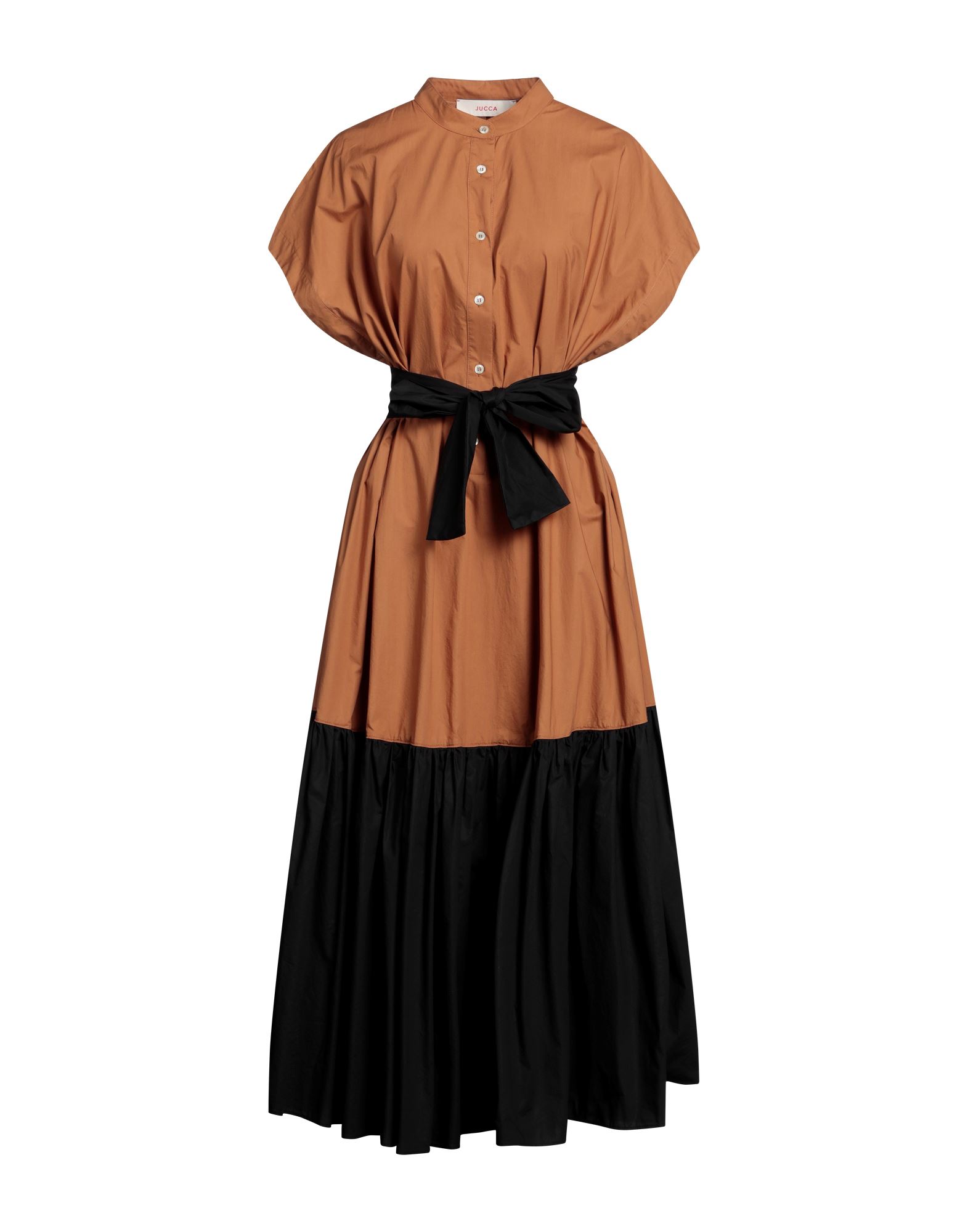 Jucca Long Dresses In Brown