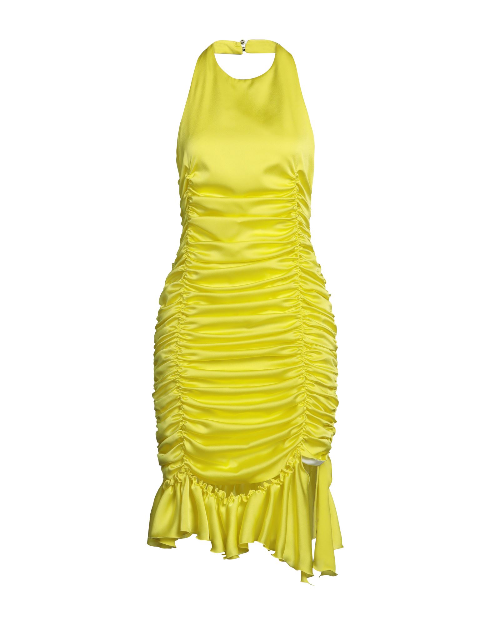 Nineminutes Midi Dresses In Yellow