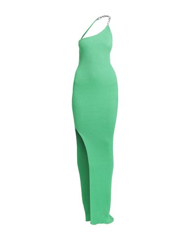 Giuseppe Di Morabito Woman Long Dress Green Size 6 Cotton