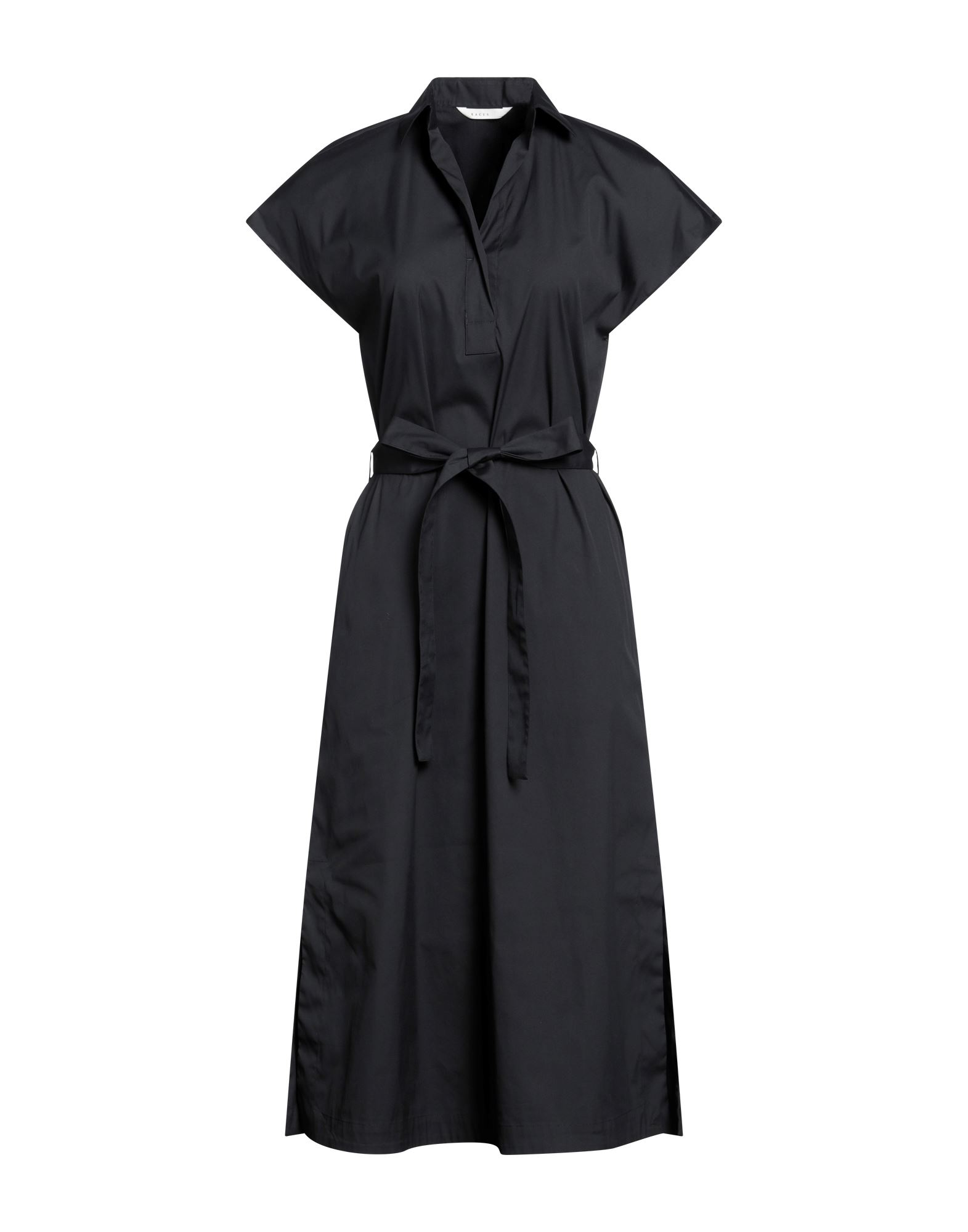 Xacus Midi Dresses In Black