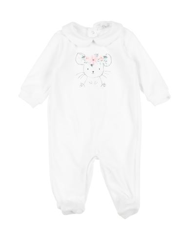 Bebebo' Newborn Girl Baby Jumpsuits & Overalls White Size 0 Cotton, Polyester