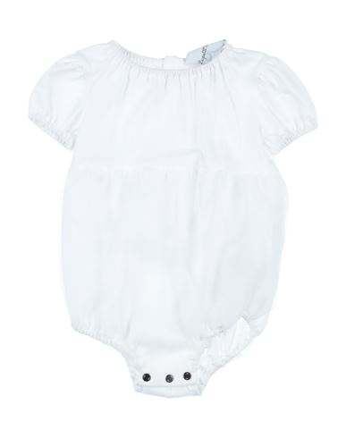 Le Petit Coco Newborn Girl Baby Bodysuit White Size 1 Cotton, Polyester
