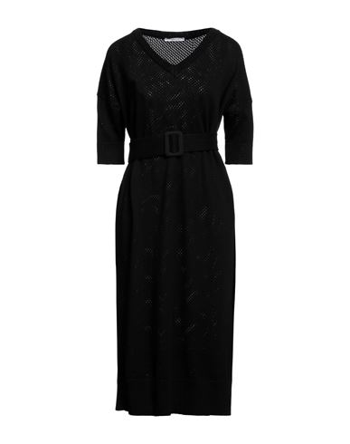 Bellwood Woman Midi Dress Black Size S Cotton