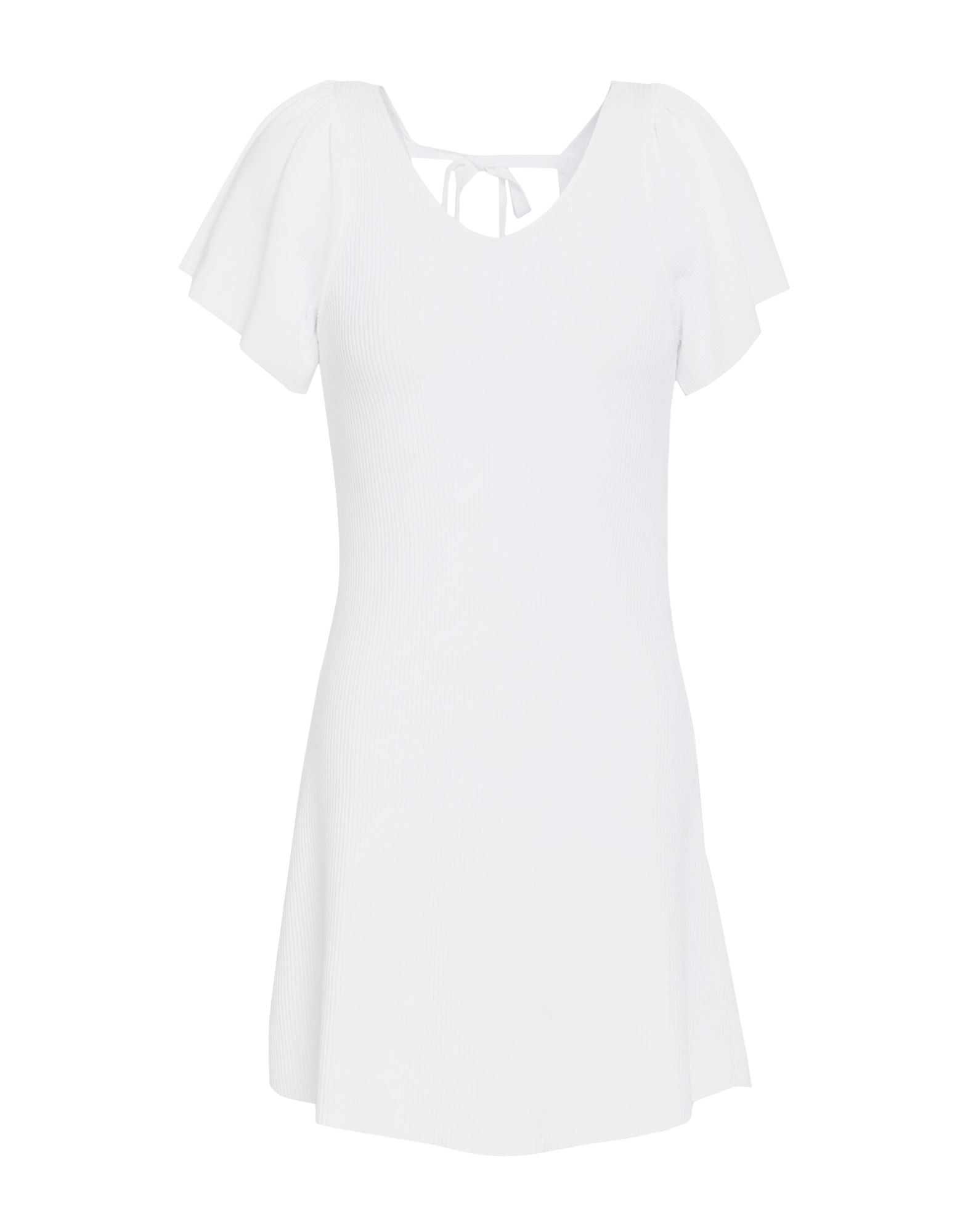 Only Short Dresses In White