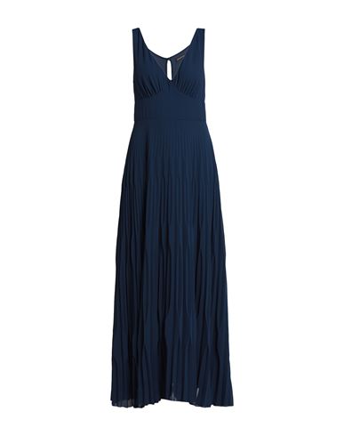Rinascimento Woman Long Dress Blue Size 8 Polyester