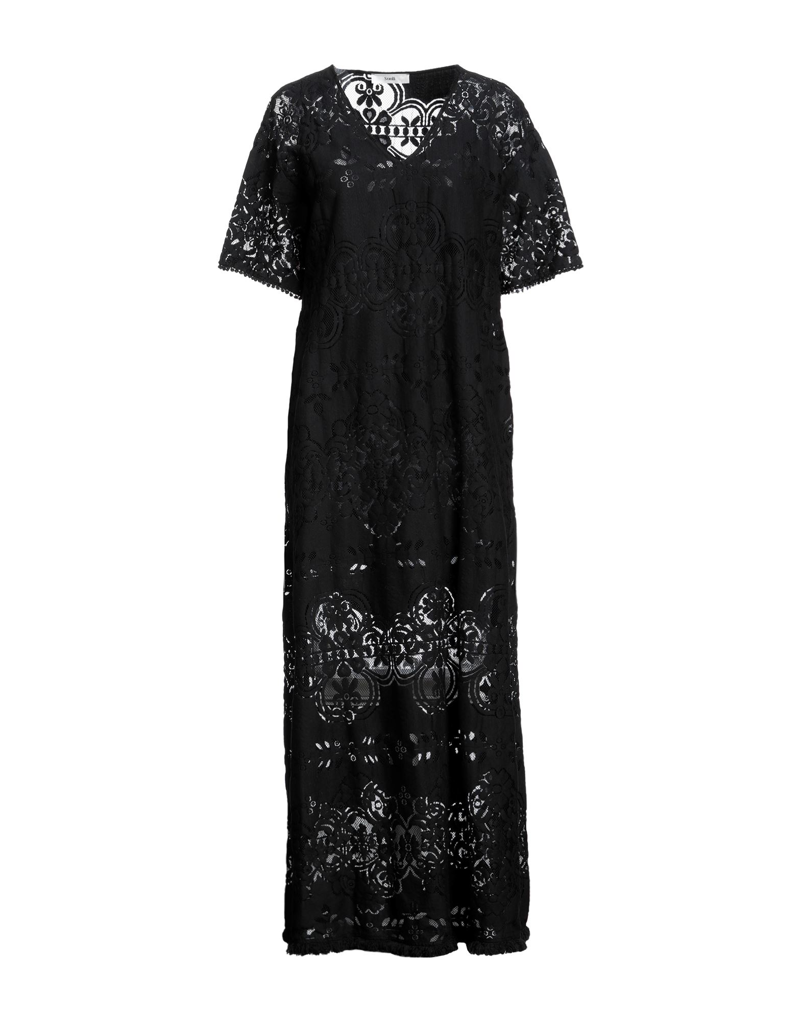 Suoli Long Dresses In Black