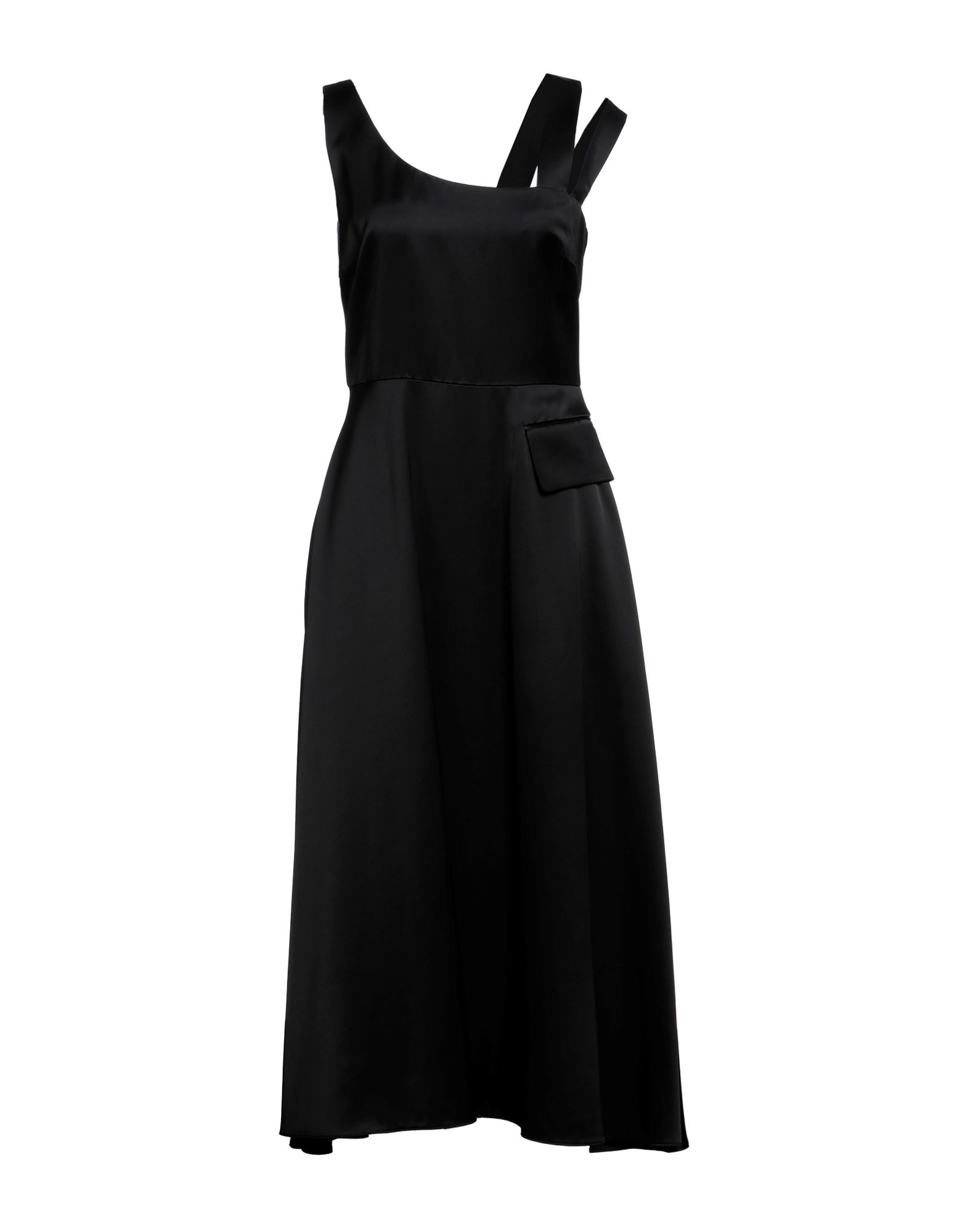 Partow Midi Dresses In Black