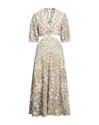 Sandro Short Dresses In Beige