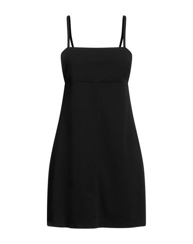 Le Streghe Woman Mini Dress Black Size M Polyester, Elastane